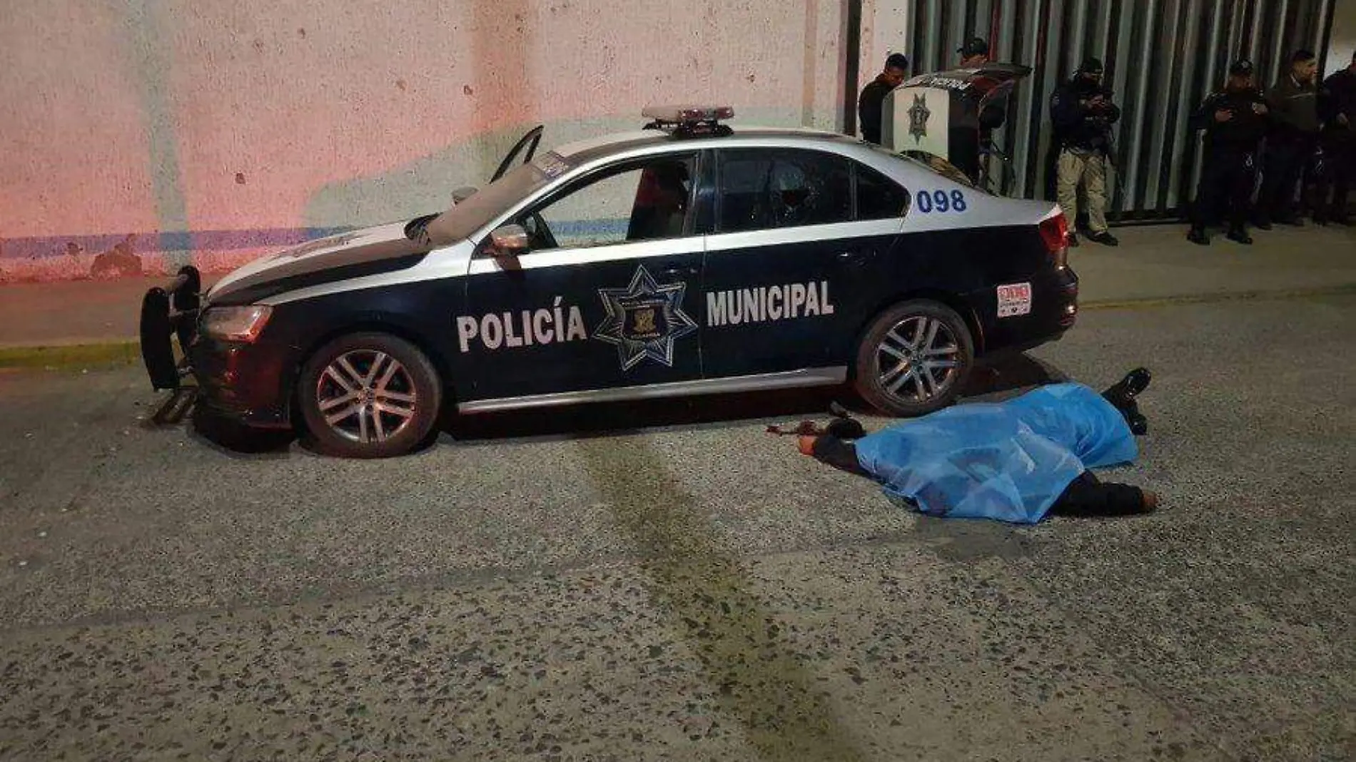 ataque a la dirección de Policía de Villagrán, Guanajuato (1)